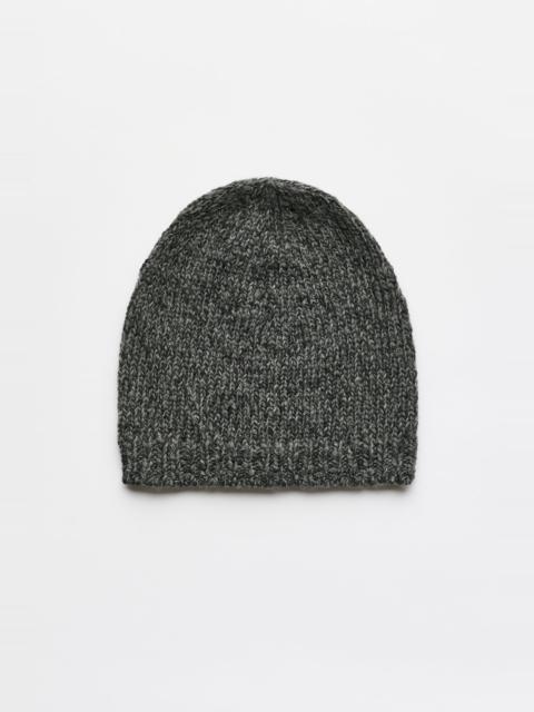 Our Legacy Classic Beanie Slub Twisted Ash Grey Wool