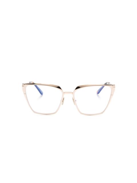 TOM FORD tortoiseshell cat-eye glasses