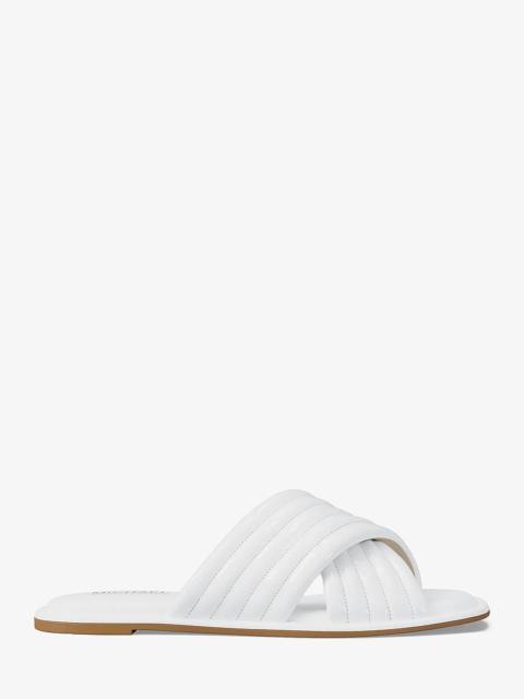 MICHAEL KORS Portia Patent Slide Sandal