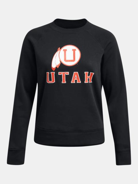 Under Armour Women's UA Rival Fleece Collegiate Crew