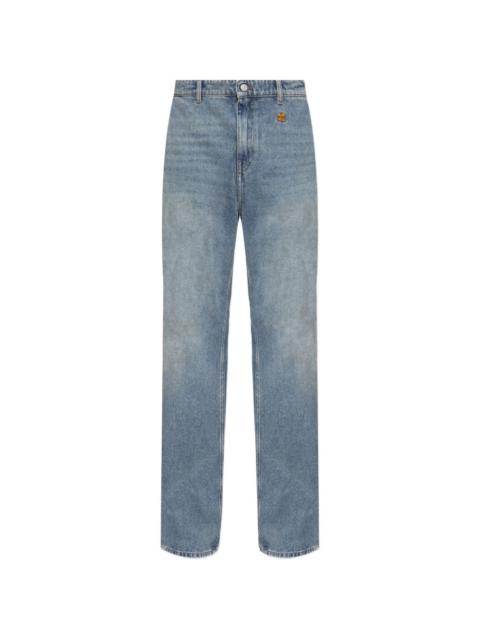 courrèges wide-leg jeans