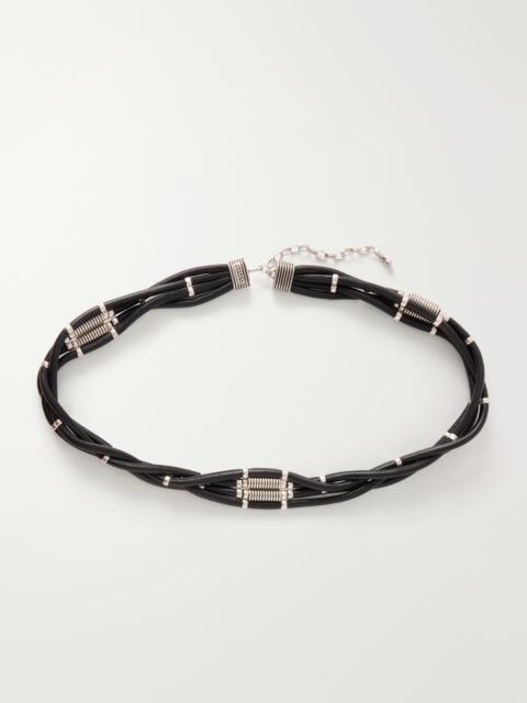 Isabel Marant Tylka Embellished Braided Leather Belt