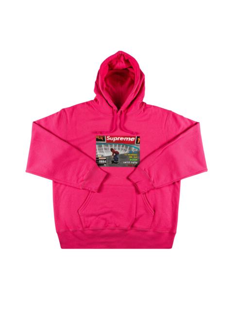 Supreme x Thrasher Hooded Sweatshirt 'Magenta'