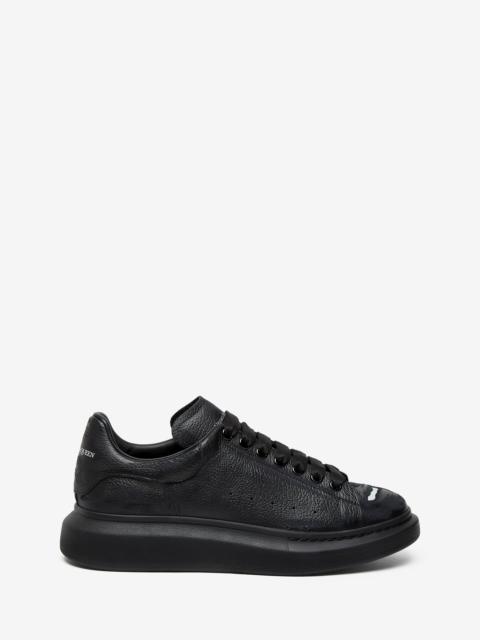 Alexander McQueen Men's Oversized Sneaker in Black