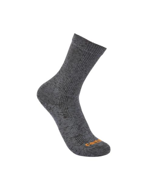 Carhartt Women's Lightweight Durable Nylon-Synthetic Blend Short Crew Sock