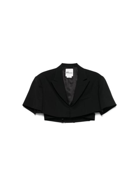Noir Kei Ninomiya cropped blazer