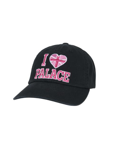 PALACE I LOVE PALACE 6-PANEL BLACK