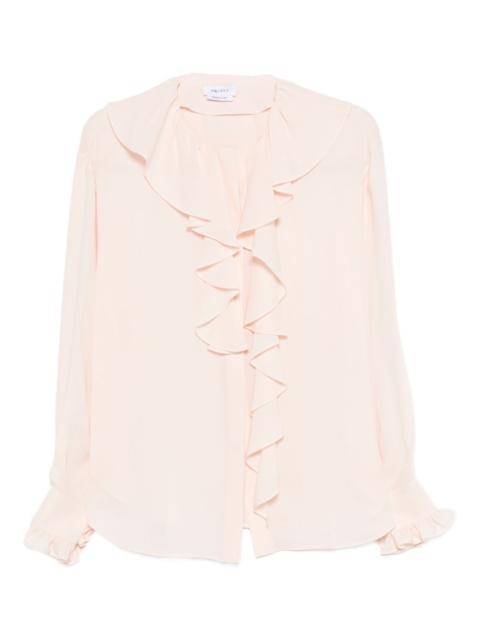 Alexander McQueen ruffled shirt