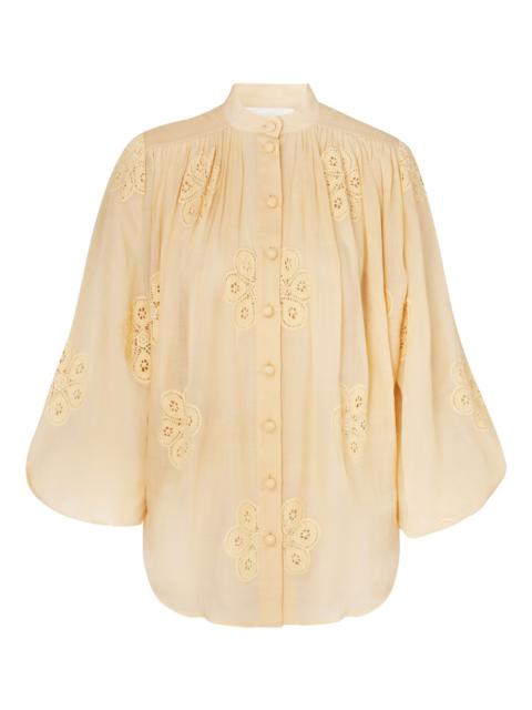 ACADIAN EMBROIDERED BLOUSE