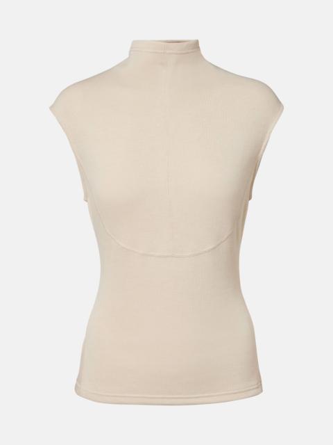 Proenza Schouler Zana ribbed-knit top