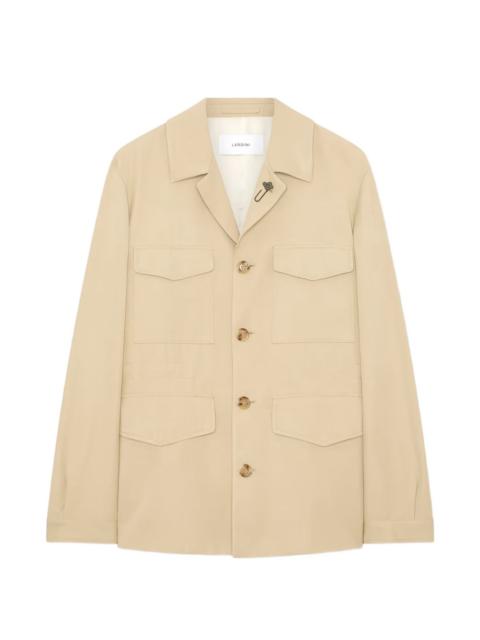 LARDINI long-sleeved field jacket