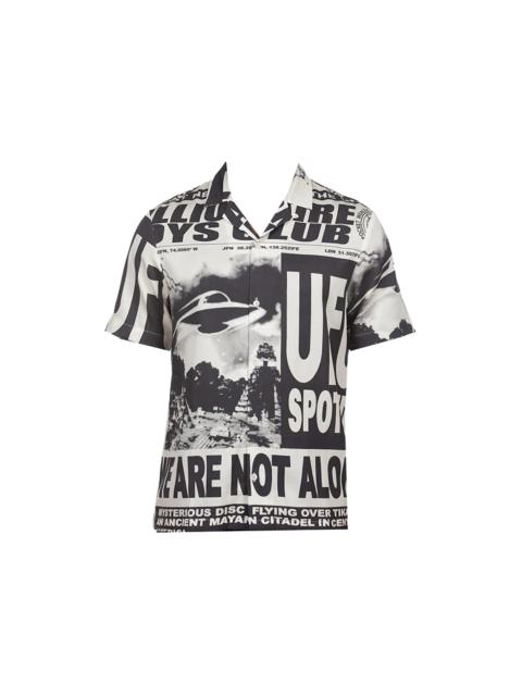 BILLIONAIRE BOYS CLUB Billionaire Boys Club UFO Short Sleeve Woven Shirt White