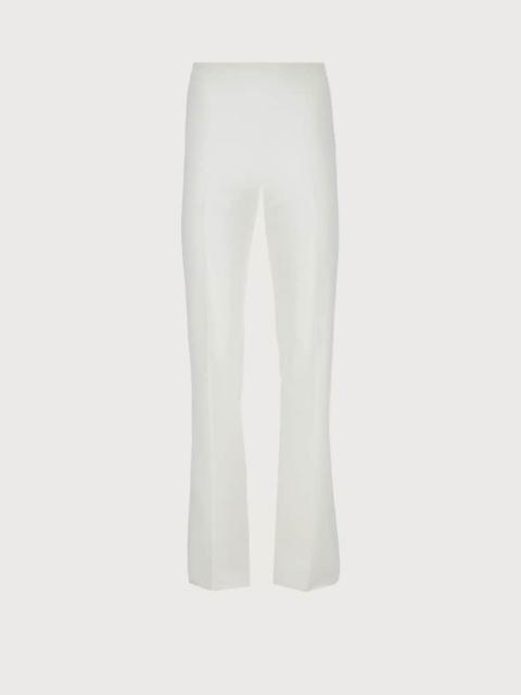 FERRAGAMO STRAIGHT CUT PLEATED TROUSER