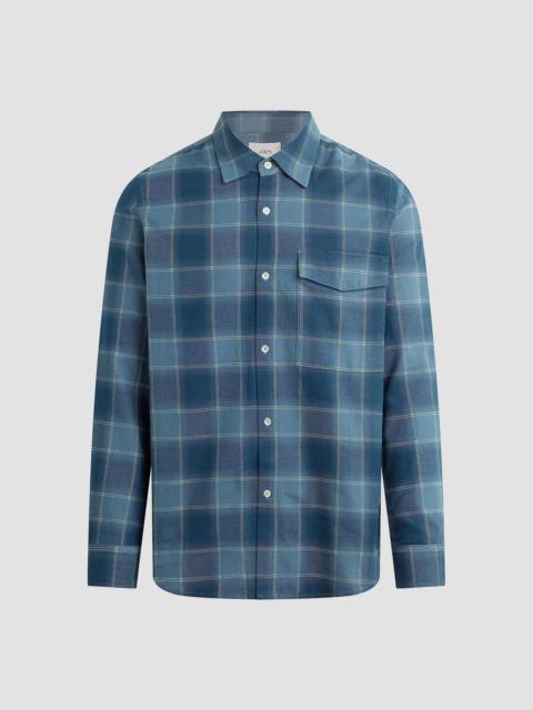Joe's Jeans Men's The Reynolds Plaid Shirt - Bluefin Plaid