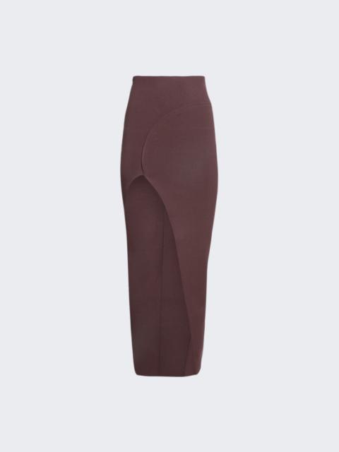 Rick Owens Theresa Skirt Amethyst