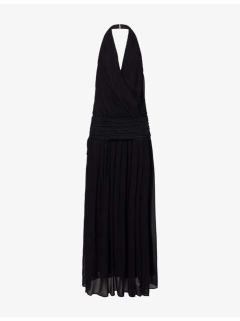 BEC + BRIDGE Jasmin V-Neck Woven Maxi Dress