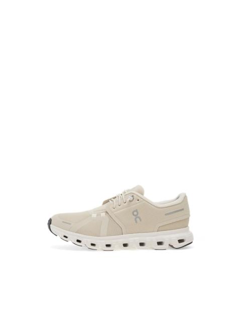 On Cloud 6 logo sneakers