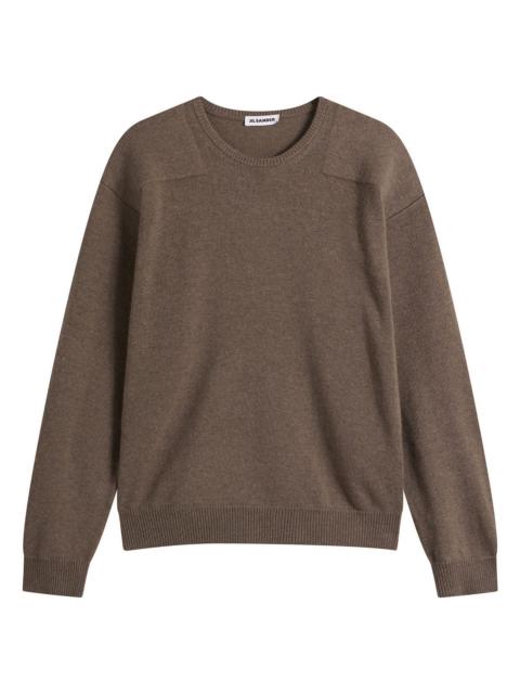 Jil Sander Jil Sander Wool Jumper with Padded Detail
