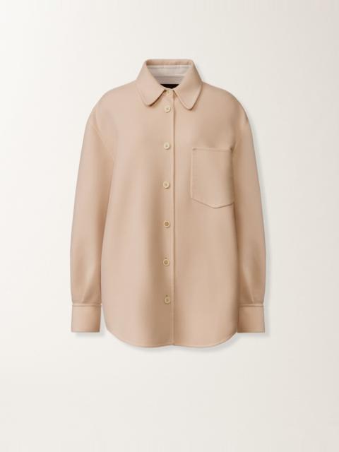 FABIANA FILIPPI Long shirt in double wool