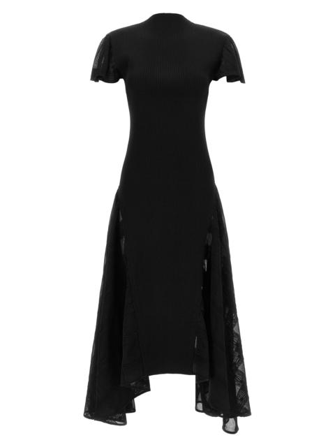 Lanvin Silk And Cotton Dress