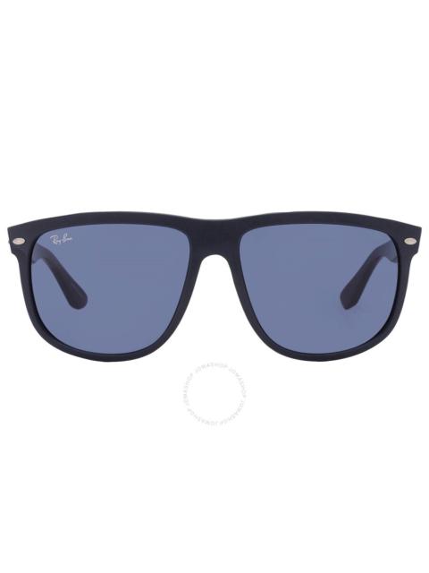 Ray-Ban Ray Ban Boyfriend Dark Blue Square Men's Sunglasses RB4147 671780 60