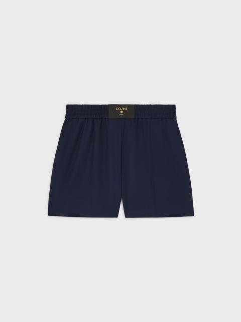 CELINE shorts IN wool twill