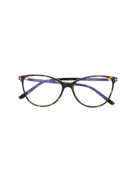 TOM FORD cat-eye frame glasses
