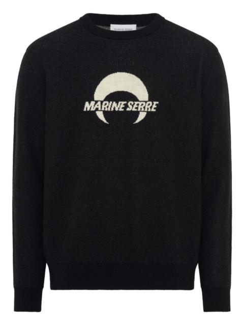 Marine Serre merino-wool sweater