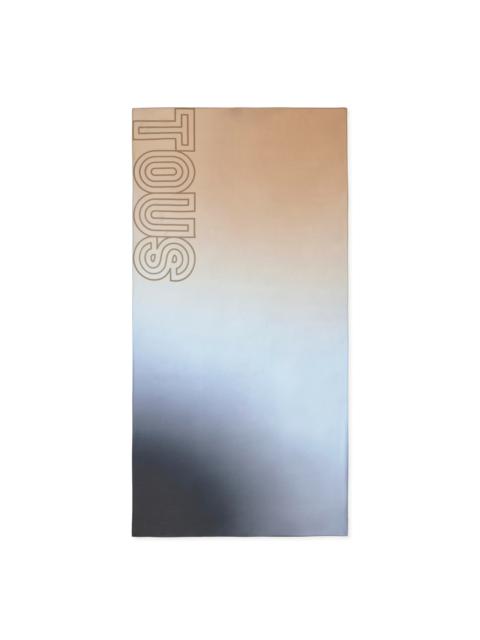 TOUS Black multicolored Foulard TOUS Lines Gradient