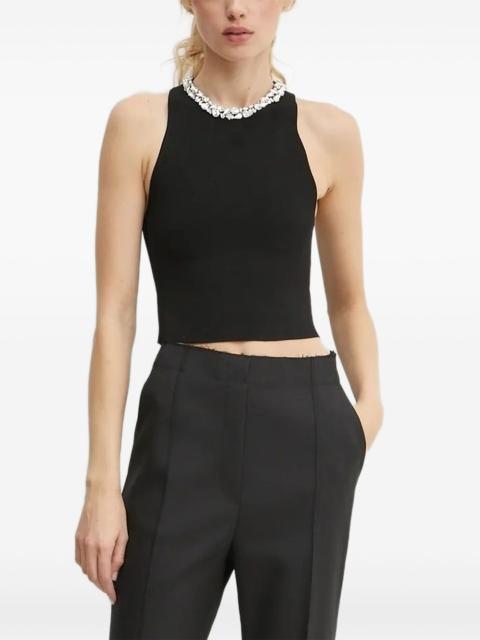 A.L.C. crystal-embellished sleeveless top