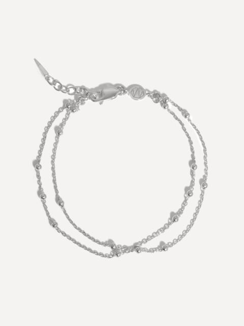 MISSOMA Sterling Silver Double Chain Bracelet