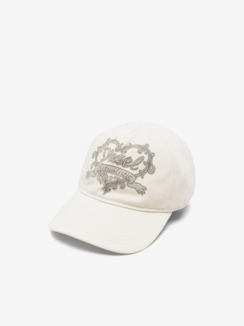 Diesel C-Rit rhinestone-embellished baseball cap