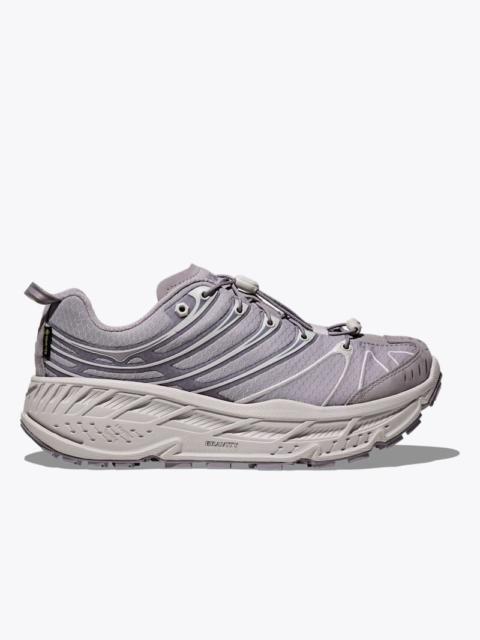 HOKA Stinson EVO GTX Lifestyle Shoes in Foggy Grey/Cosmic Grey