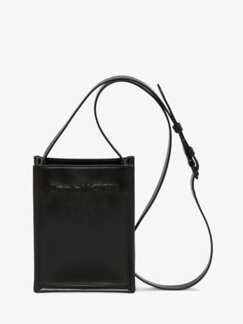 Alexander McQueen Mini Crossbody Bag in Black