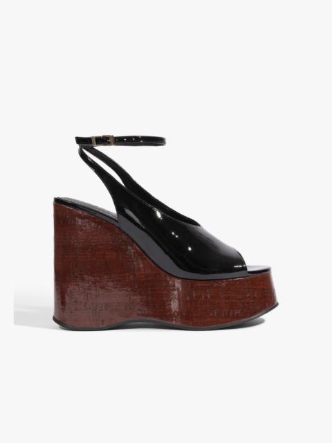 SCHUTZ Delilah Patent Leather Sandal
