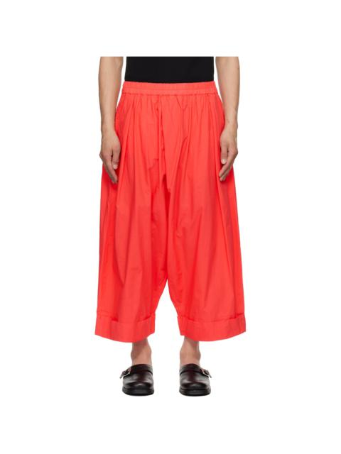 Toogood Red 'The Baker' Trousers
