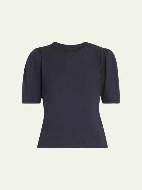 FRAME Draped Femme Short-Sleeve Tee