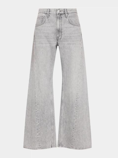 MOTHER The Lemon Twist Wide-Leg Jeans