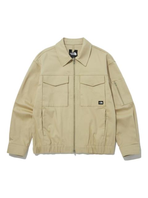 THE NORTH FACE All-Round Collar Bomber Jacket 'Beige' NJ3BP00B