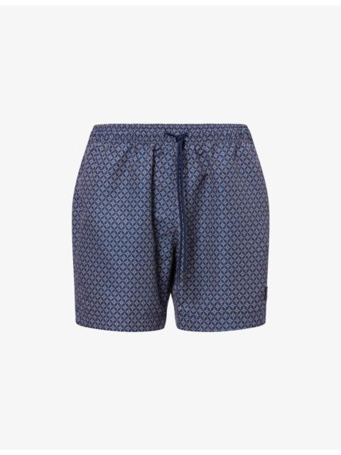 BOSS Vibe Printed Swim Shorts