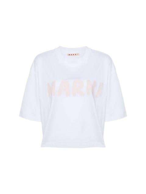 Marni cropped organic cotton T-shirt