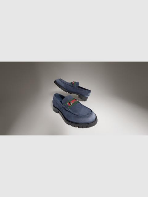 GUCCI Men's loafer with Horsebit and lug sole