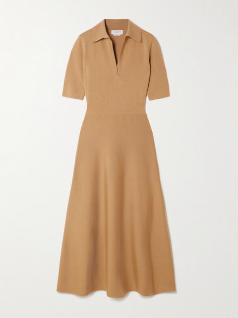 GABRIELA HEARST Bradley Wool, Silk And Cashmere-blend Midi Dress