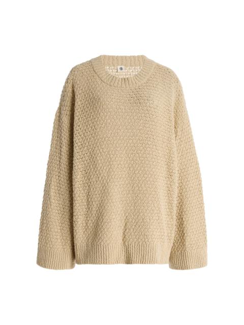 The Garment April Cotton Slub Yarn Sweater tan