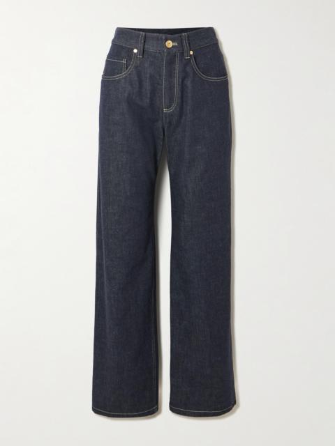 Brunello Cucinelli High-rise Straight-leg Jeans