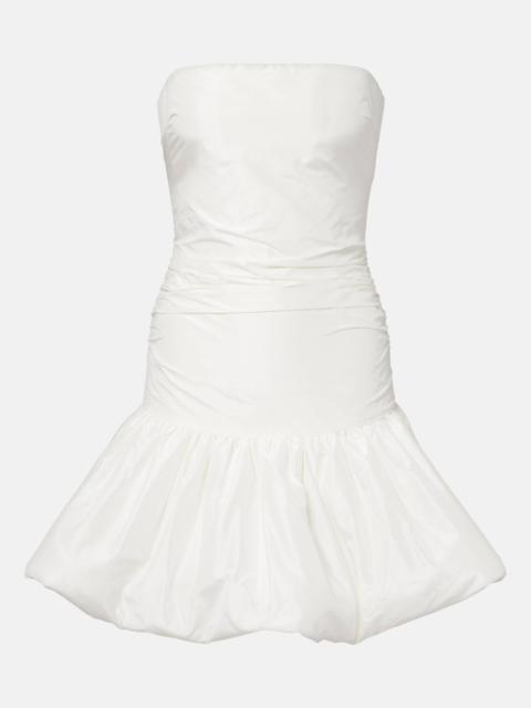ROTATE Bridal silk taffeta minidress
