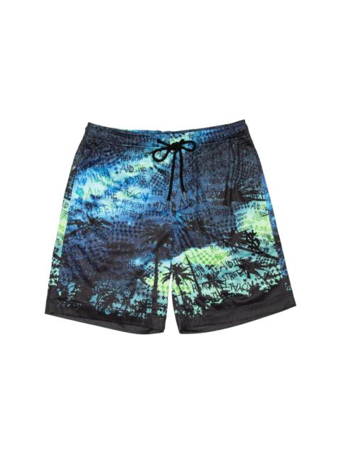 Ksubi tropical-print deck shorts