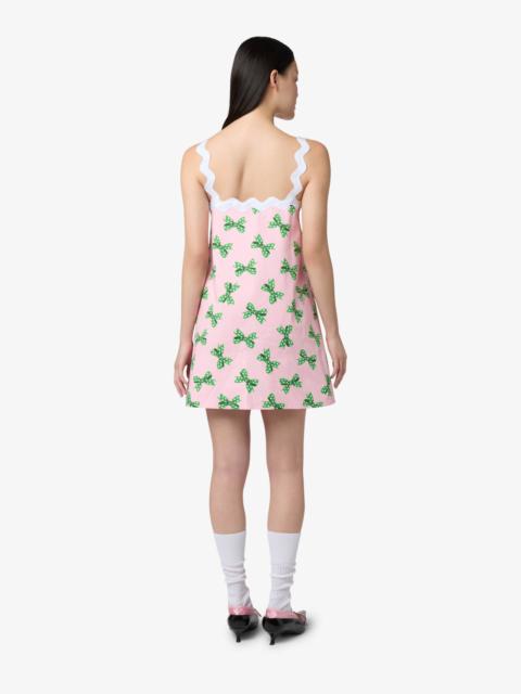 Moschino PRINTED COTTON POPLIN DRESS