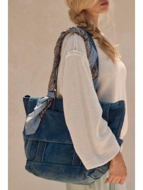 FREE PEOPLE Cordes Canvas Tote