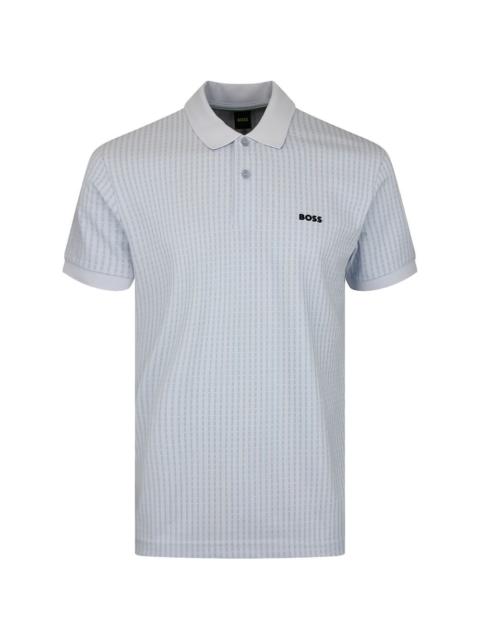 BOSS logo-detail polo shirt